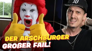 Der Arschburger! Reaktion auf: McDonald's größter Fail