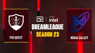 Dota2 - PSG Quest vs Nigma Galaxy - Game 5 - DreamLeague Season 23 - CQ - MENA