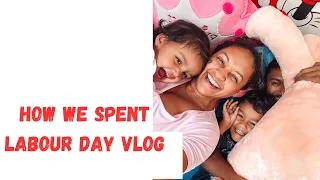 How We Spent Labour Day Vlog | Asherah Gomez