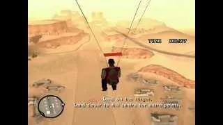 Grand Theft Auto San Andreas Parachute Jump