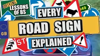 Every UK Road Sign and What They Mean!