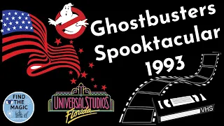 Ghostbusters Spooktacular Stage Show | Retro Universal Studios Florida 1993