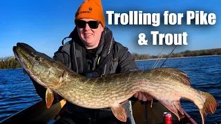 Trolling for Pike & Trout with Senan Stanley - Savage gear Gravity Twitch part 1