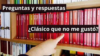 P y R #12 Preguntas y respuestas de literatura ¿Libro clásico que no me gustó?