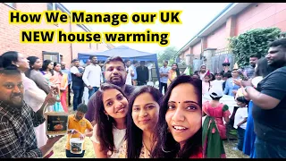 🏠Uk New house warming celebration 😍||Sarvesh Birthday 🎂 |Tamil vlog #home #tamil #londontamil #vlog