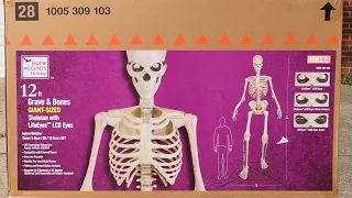 Jack the Skeleton Builds a 12 ft Skeleton