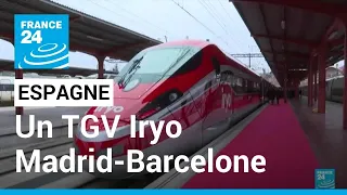 Iryo, un nouveau train à grande vitesse entre Madrid et Barcelone • FRANCE 24