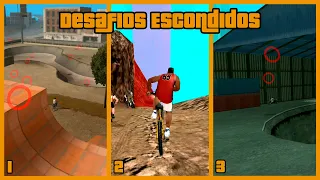 TODOS OS DESAFIOS ESCONDIDOS DO GTA SAN ANDREAS!