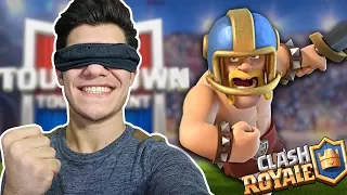 TOUCHDOWN'DA GÖZÜ KAPALI MAÇ KAZANDIM !! - CLASH ROYALE