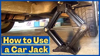 How to Use the Car Jack in Your Trunk