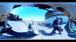 Коломенское 360° 10.04.2018 на моноколесах