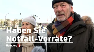 Haben Sie Notvorräte zu Hause? - So gut sind die Hamburg auf den Ernstfall vorbereitet!