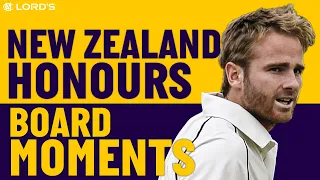New Zealand's Honours Board Moments Since 2000! | Lord's