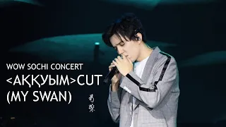 Dimash Kudaibergen 《АҚҚУЫМ》（MY SWAN）【HD】 CUT 2019.10.18 WOW Sochi Arena