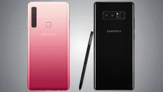 Samsung Galaxy A9 2018 vs Galaxy Note 8 Comparison