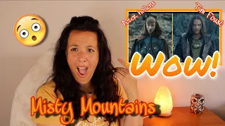 Reacting to Peter Hollens feat  Tim Foust | Misty Mountains | First Time REACTION