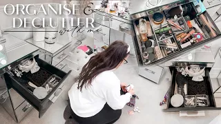 MAKEUP & PERFUME SPEED CLEAN, DECLUTTER & ORGANISE WITH ME 💄♻️ | CLEANING MOTIVATION UK