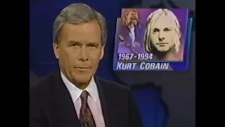 Kurt Cobain:  News Report of His Death - April 5, 1994