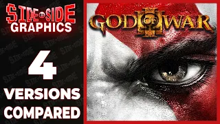 God of War 3 | Graphics Comparison | PS3, PS4, Playstation NOW, RPCS3 | Side by Side