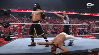 Veer Mahaan ataca brutalmente a ??? - WWE Raw Español Latino: 02/05/2022