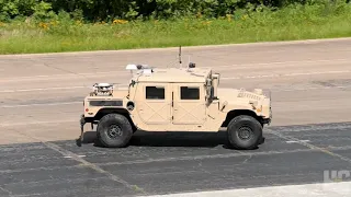 Futuristic robotic combat vehicles for the U.S. Army on display at Texas A&M campus