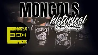 Mongols Motorcycle Club Historical News Footage!