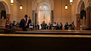 Benedictine College Chamber Singers at Mt. Saint Scholastica.(1)