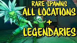 Borderlands 3 - All RARE SPAWN LOCATIONS & LEGENDARY WEAPONS (BL3 Event Guide)