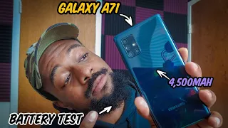 *GALAXY A71 BATTERY LIFE, MEH*Galaxy A71 Battery Test!