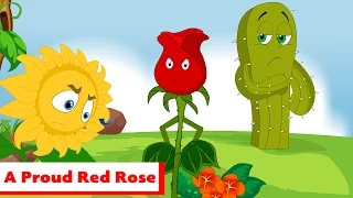 A Proud Red Rose - English | Short Stories for Kids | Toonzee TV