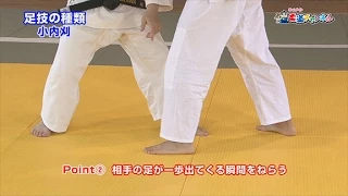 【足技の種類】柔道チャンネル／少年よ！技をみがけ！～柔道上達への道～