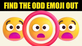 Find out games 92 - Find The Odd Emoji Out - How Good Are Your Eyes