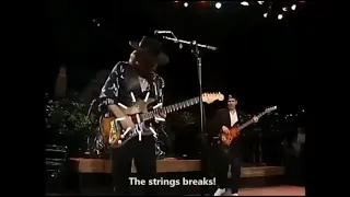 Top Live broken strings !! Eric Clapton,  Stevie Ray Vaughan,  buddy guy .