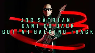 Joe satriani - cant go back  (Guitar backing track)