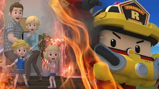 Fire Training Series│Best Fire Safety Series🚒│Fire Drill│Cartoons for Kids│Robocar POLI TV