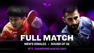 FULL MATCH | WANG Chuqin vs Andrej GACINA | MS R32 | #WTTMacao 2023