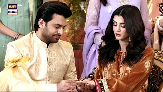 Engagement Scene 💍 Zubab Rana | Humayoun Ashraf | ARY Digital