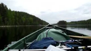 Canoeing in Kolovesi National Park, Finland 2010