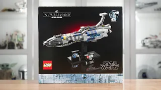 LEGO Star Wars 75377 INVISIBLE HAND Review! (2024)