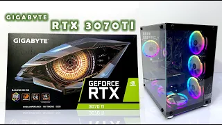 GIGABYTE RTX 3070TI  UNBOX INSTALL & TEST