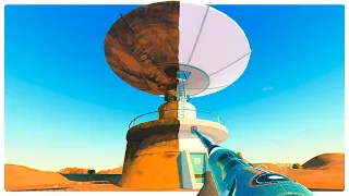 Restoring this Massive Abandoned Satellite Dish - PowerWash Simulator