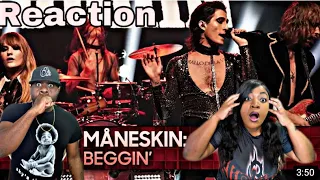 This Is On Fire!!! MANESKIN - BEGGIN  (LIVE ON THE TONIGHT SHOW STARRING JIMMY FALLEN) REACTION