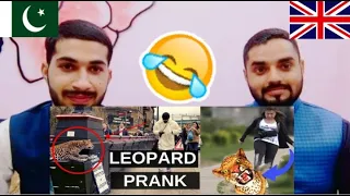 LEOPARD PRANK! - In Camden Town! || Pakistani Fair Reactions