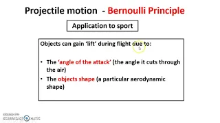 A level PE - Bernoulli Principle