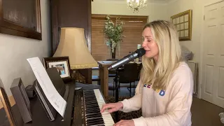 The Way Old Friends Do ABBA COVER EMMA GILMOUR ON PIANO