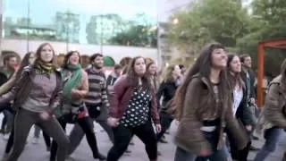 Flashmob Frente Amplio plaza del Entrevero