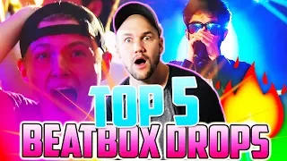 TOP 5 DROPS SBX Camp Student Solo Battle 2019 BEATBOX REACTION!