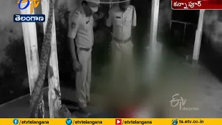 Younger Brother Murder by Elder Brother With Knife | at Karanpur in Jagtial Dist