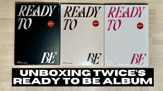 Twice Ready to Be Album Unboxing [All 3 Target Exclusive Versions]