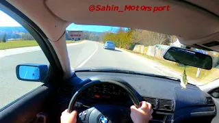 BMW 320i 170hp+Upgrade 220hp+  Loud Exhaust Brutal Sound POV Driving 4K